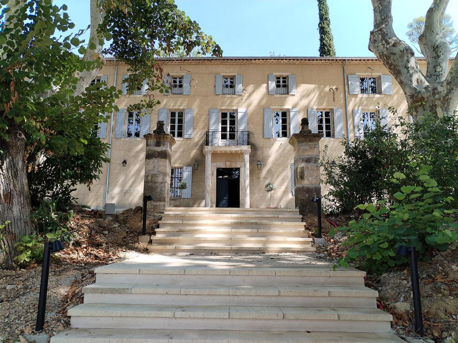 Chateau De L'Olivete Cornillon Exterior foto